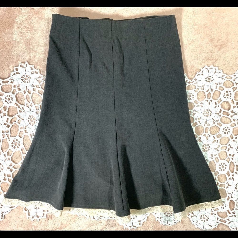 Tracy Evans Limited A-Line Skirt w/ Lace Hem‎